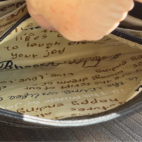 Brighton Katarina 3D Leather Masterpiece Collection Embroidered Shoulder Bag - Picture 7 of 9